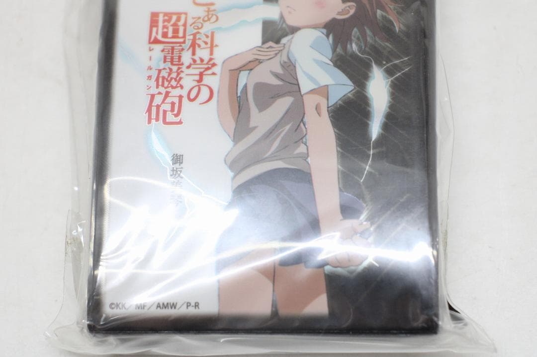 御坂美琴 超電磁砲 初期スリーブ 未開封 46-JY0320-10C