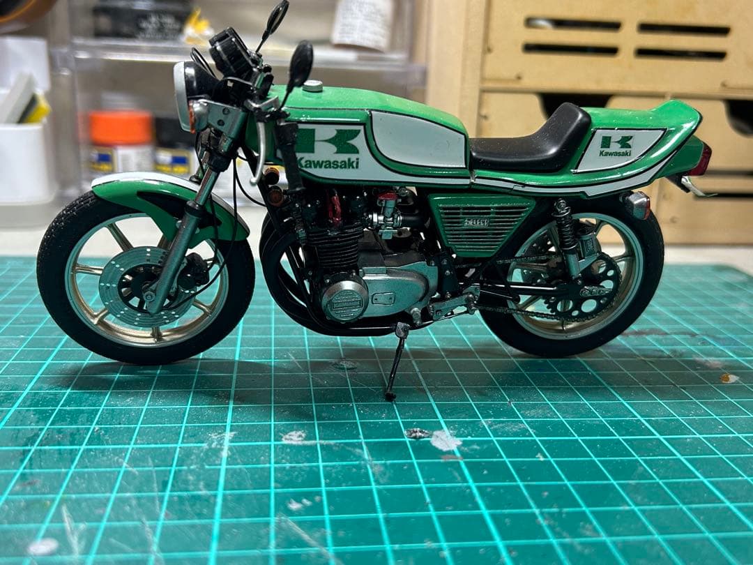 アオシマ Z400FX セレクト カフェスタイルカスタム完成品