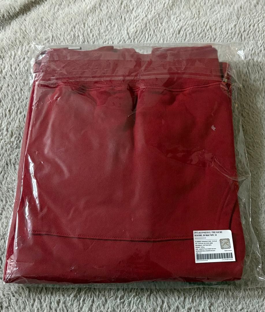 新品未開封 M】TREASURE PULSE ON ソウルコン フーディー TREASURE