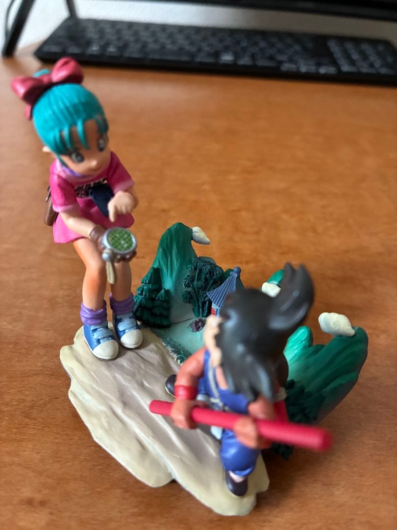 ドラカプ】メモリーズ編 孫悟空＆ブルマフィギュア ドラカプ
