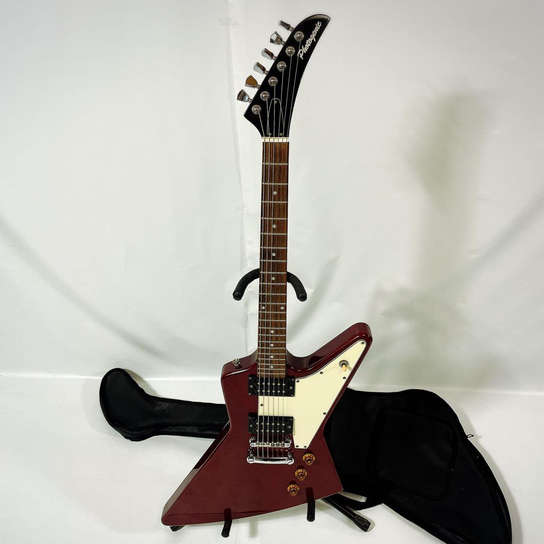 激レア】photogenic フォトジェニック エクスプローラー エレキ 赤