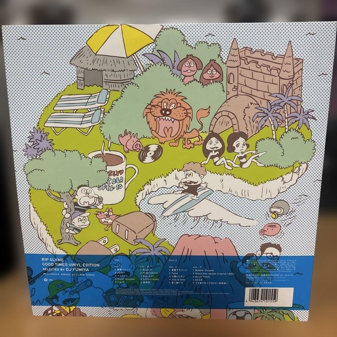 RIP SLYME GOOD TIMES VINYL EDITION レコード