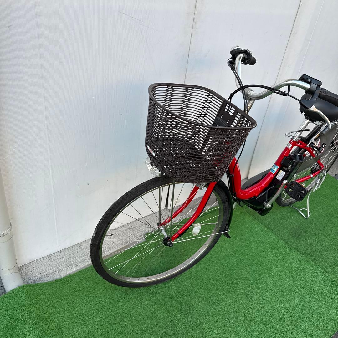 YAMAHAヤマハ電動アシスト自転車26インチ 12.3Ah レッド