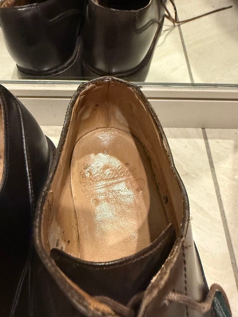 パラブーツ　シャンボード　ヌバック　7.5 ダークブラウン