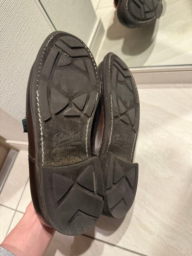 パラブーツ　シャンボード　ヌバック　7.5 ダークブラウン