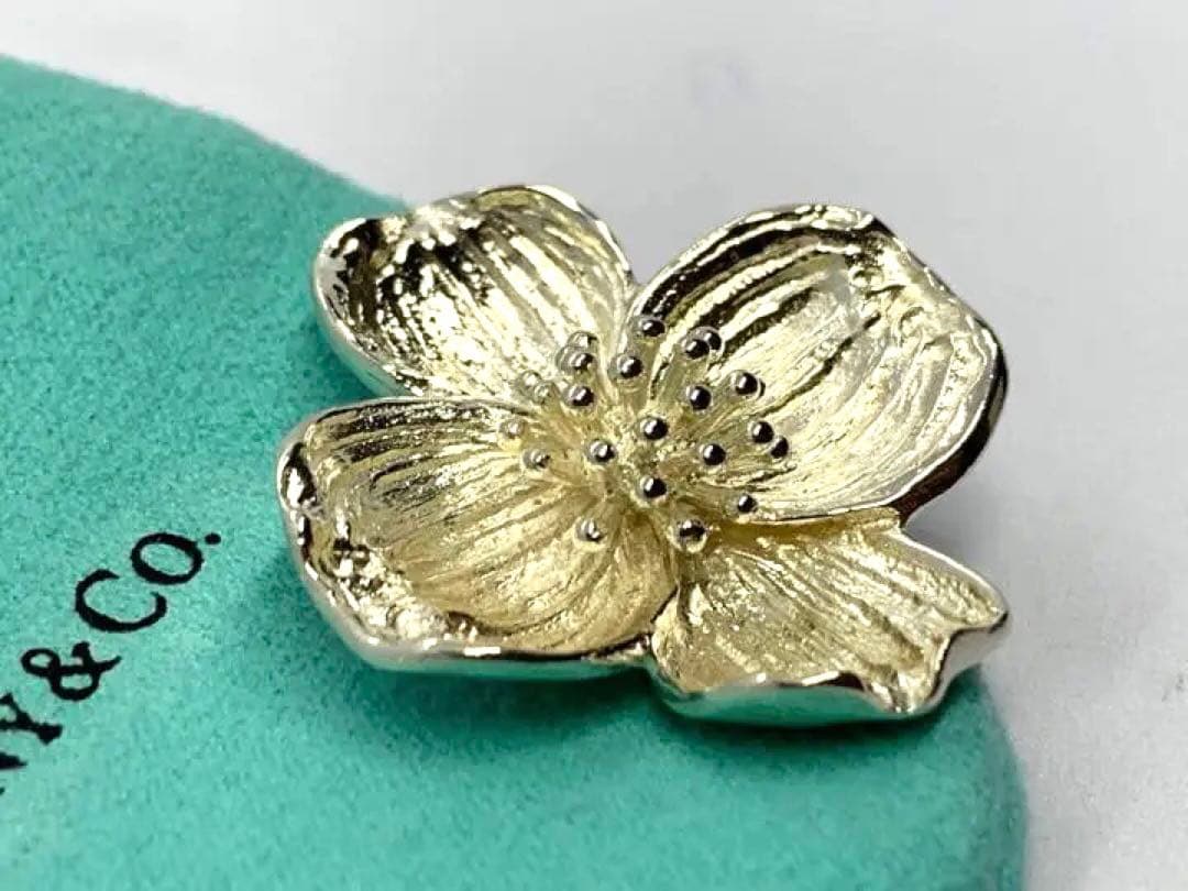 ティファニー フラワー 花 ブローチ