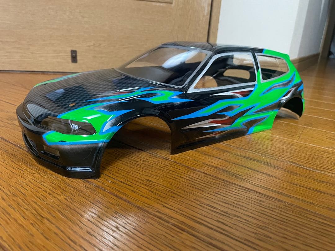 ラジコン塗装済新品未走行ボディ　SP.1421 シビック オリジナルグラフィック