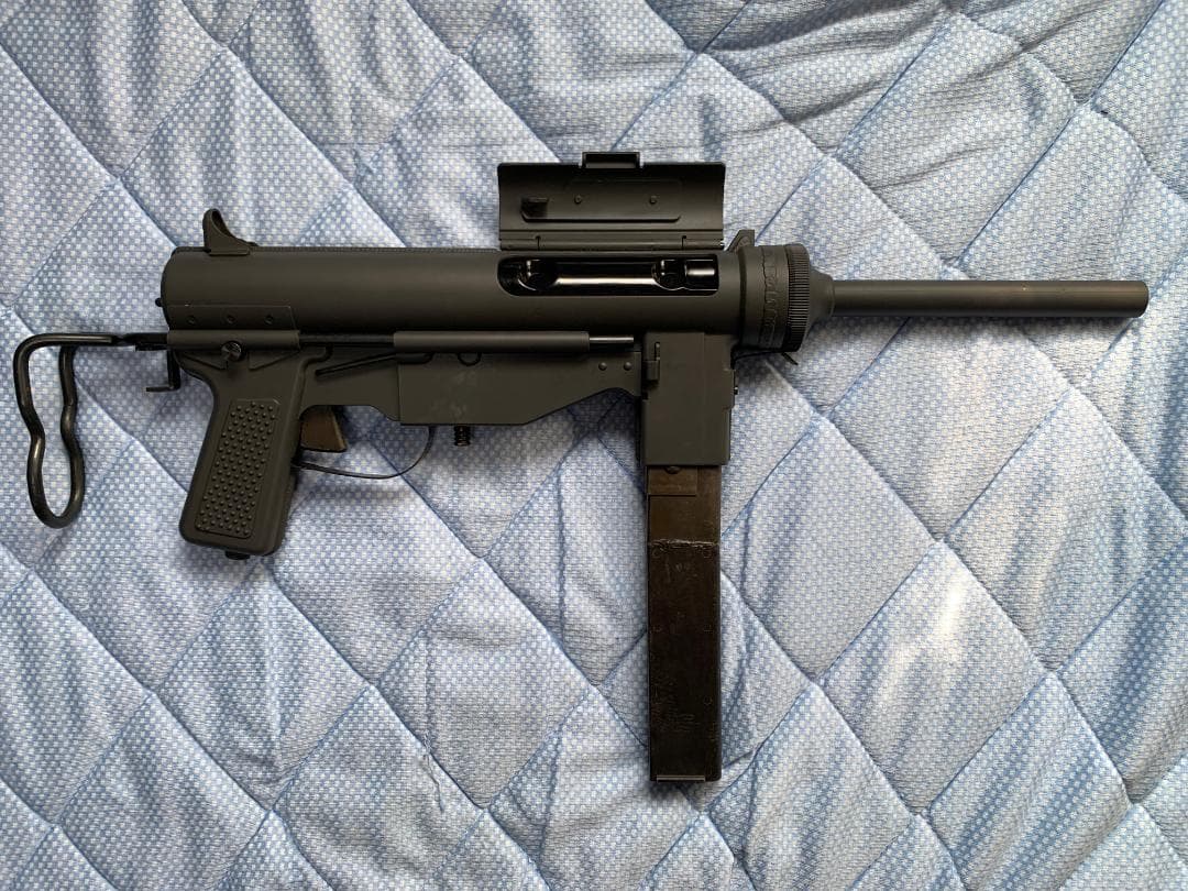 ハドソン グリースガン ガスブローバック 元箱取説付き難あり