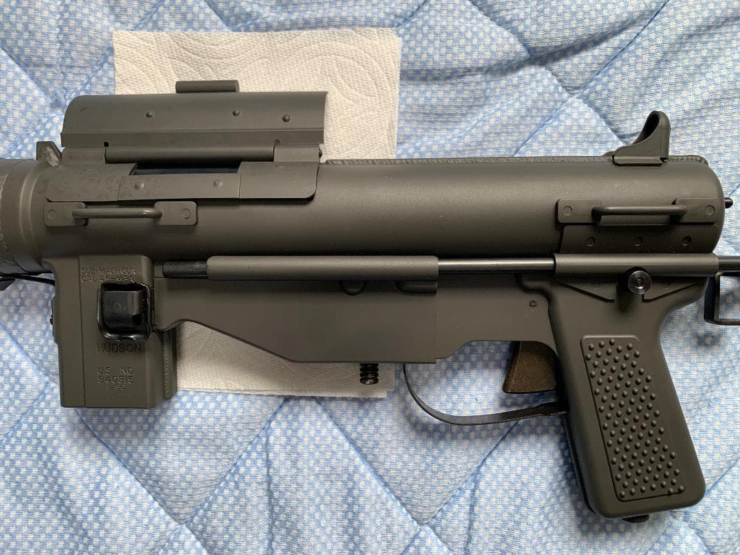 ハドソン グリースガン ガスブローバック 元箱取説付き難あり