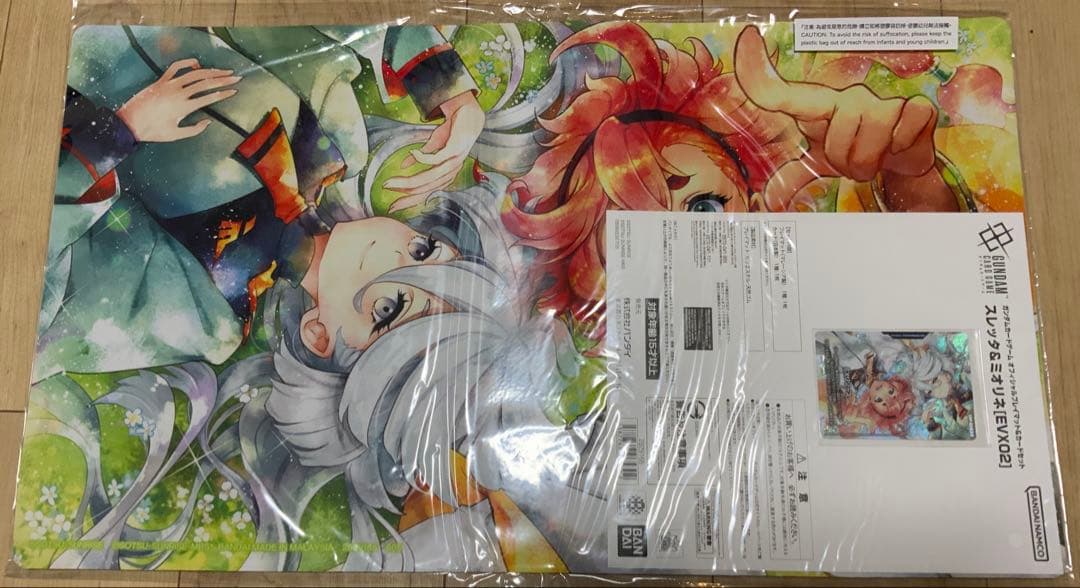 ガンダムカードゲーム スレッタ＆ミオリネ プレイマット カードセット