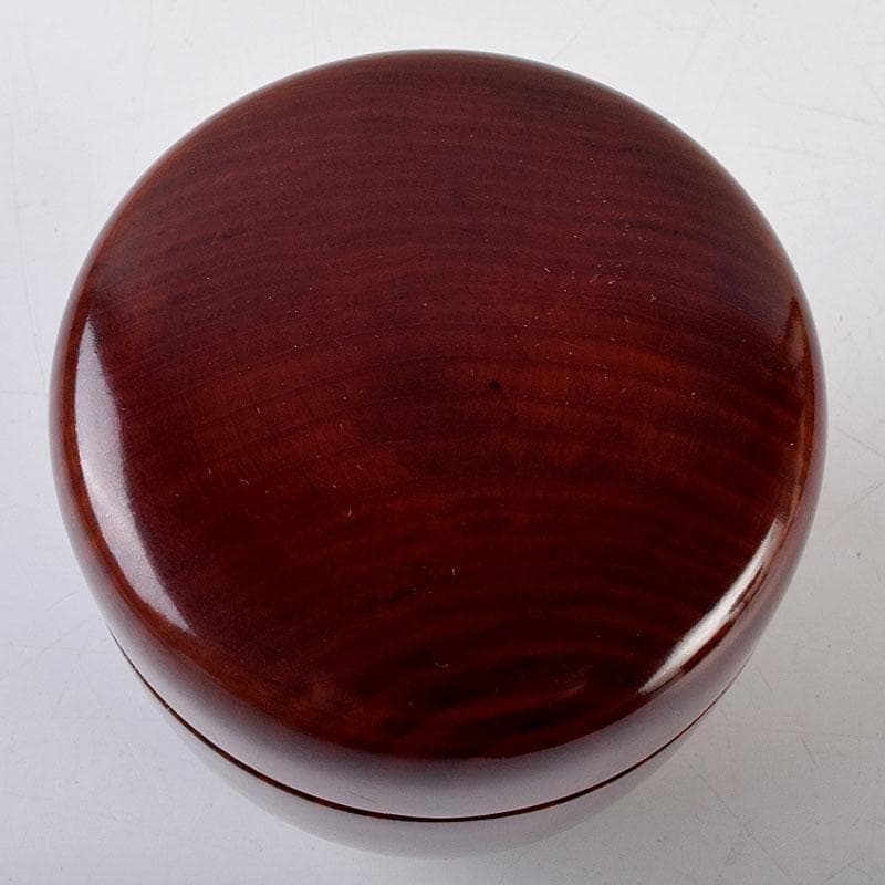 茶道具 大野昭和斎作 肥松生地漆 棗 共布 表千家 即中斎極め