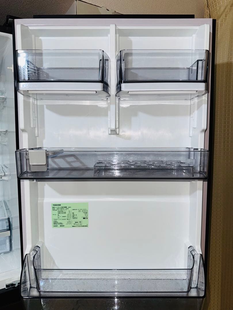 間もなく削除！東芝 冷蔵庫 3ドア 356L アッシュグレージュ
