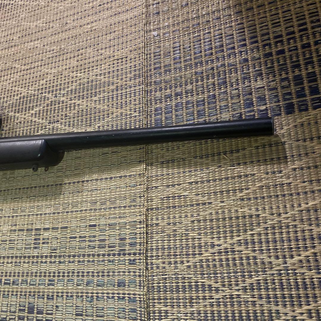 ジャンク品　スナイパーライフル ブラック スコープ付き