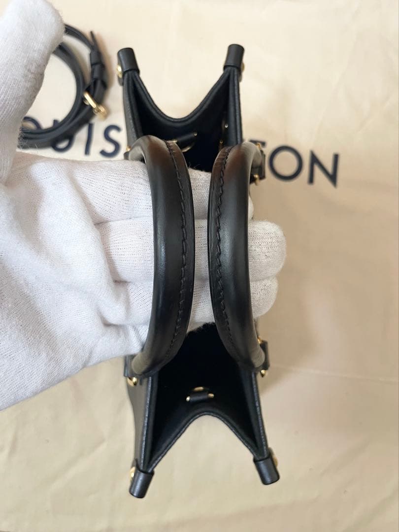 RFID 正規品 ルイヴィトン オンザゴーPM アンプラント ブラック