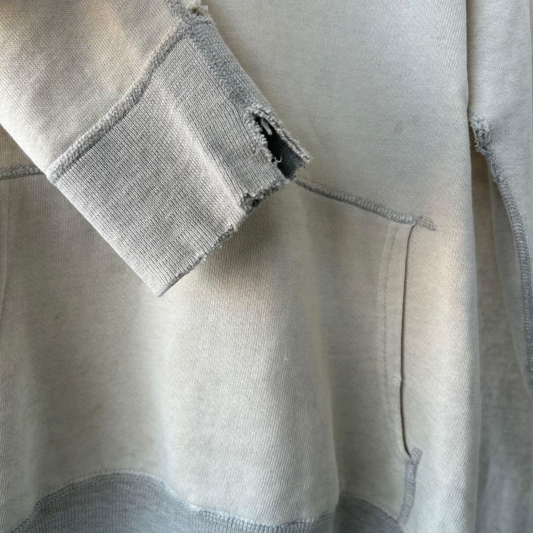 50s, 60s, ツートン ヴィンテージ スウェットフーディー