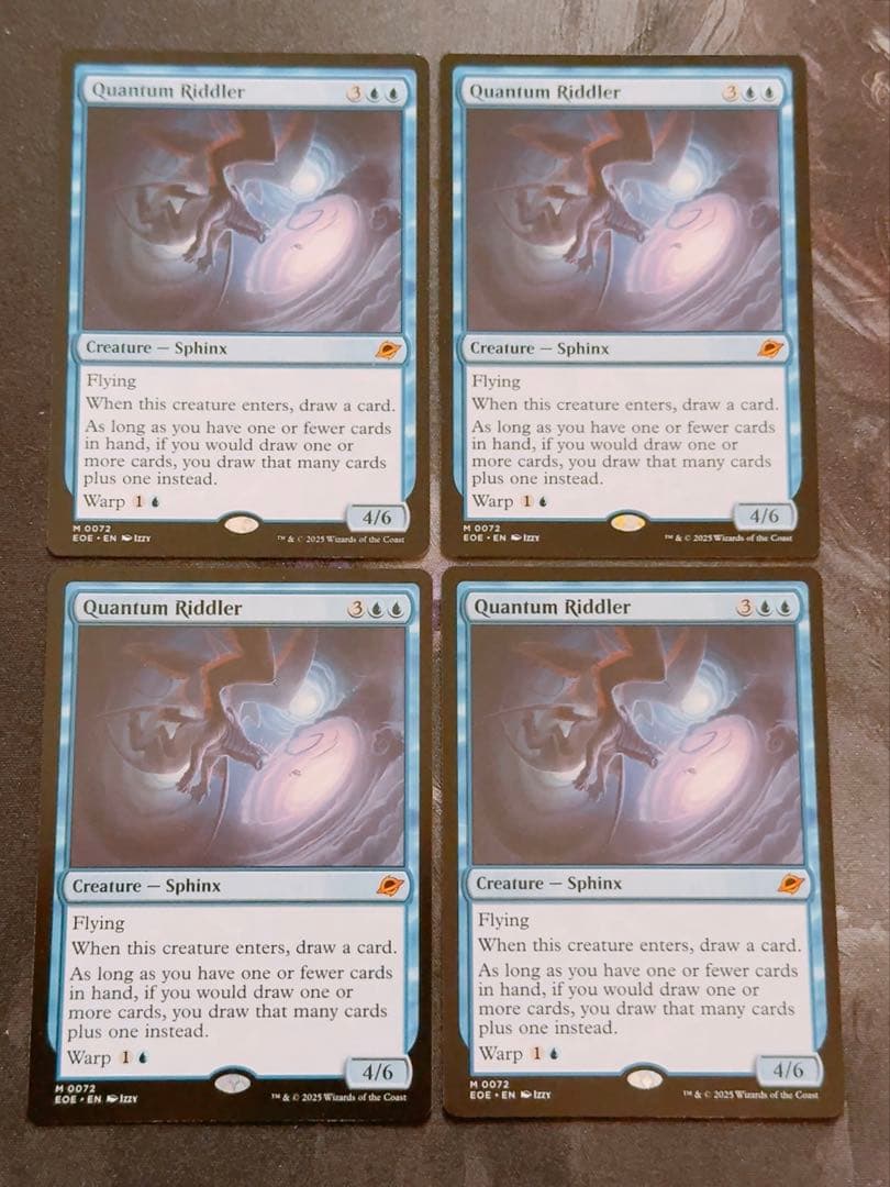 量子の謎かけ屋　英語　4枚セット 量子の謎かけ屋 英語 4枚 量子の謎かけ屋/Quantum Riddler 英語