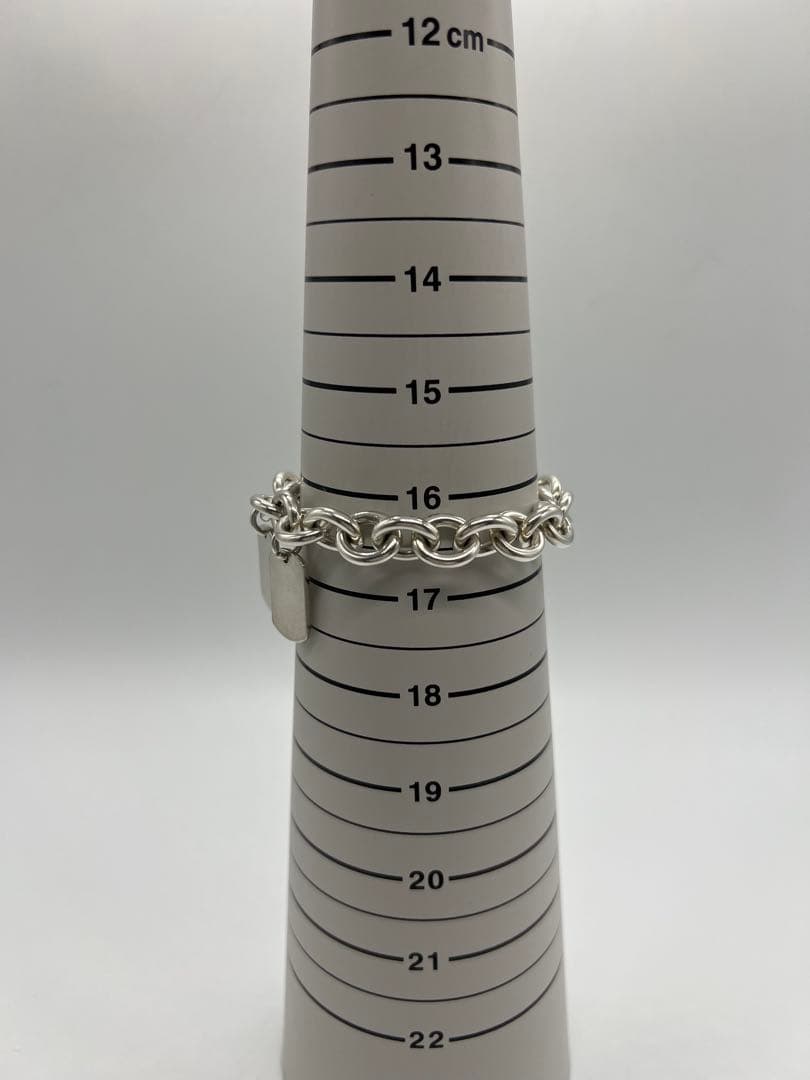 グッチ GUCCI ドッグタグ チェーン ブレスレット SV925 希少