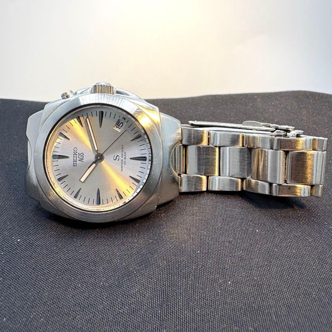 セイコーAGSキネティック5M42 メンズ腕時計 ジャンク 現状渡しの出品です！