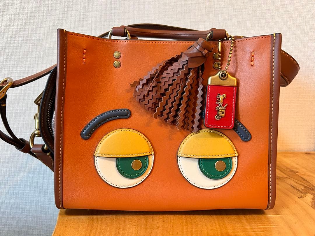 ☆美品☆COACH ローグ25シグネチャードリーミー　コーチーズ