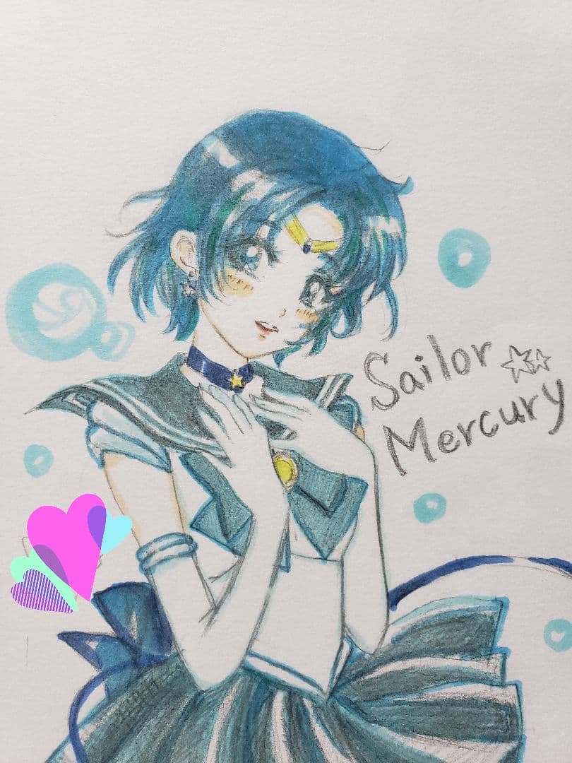 【ひめにゃん】セーラーマーキュリー、セーラーマーズ、セーラーヴィーナス
