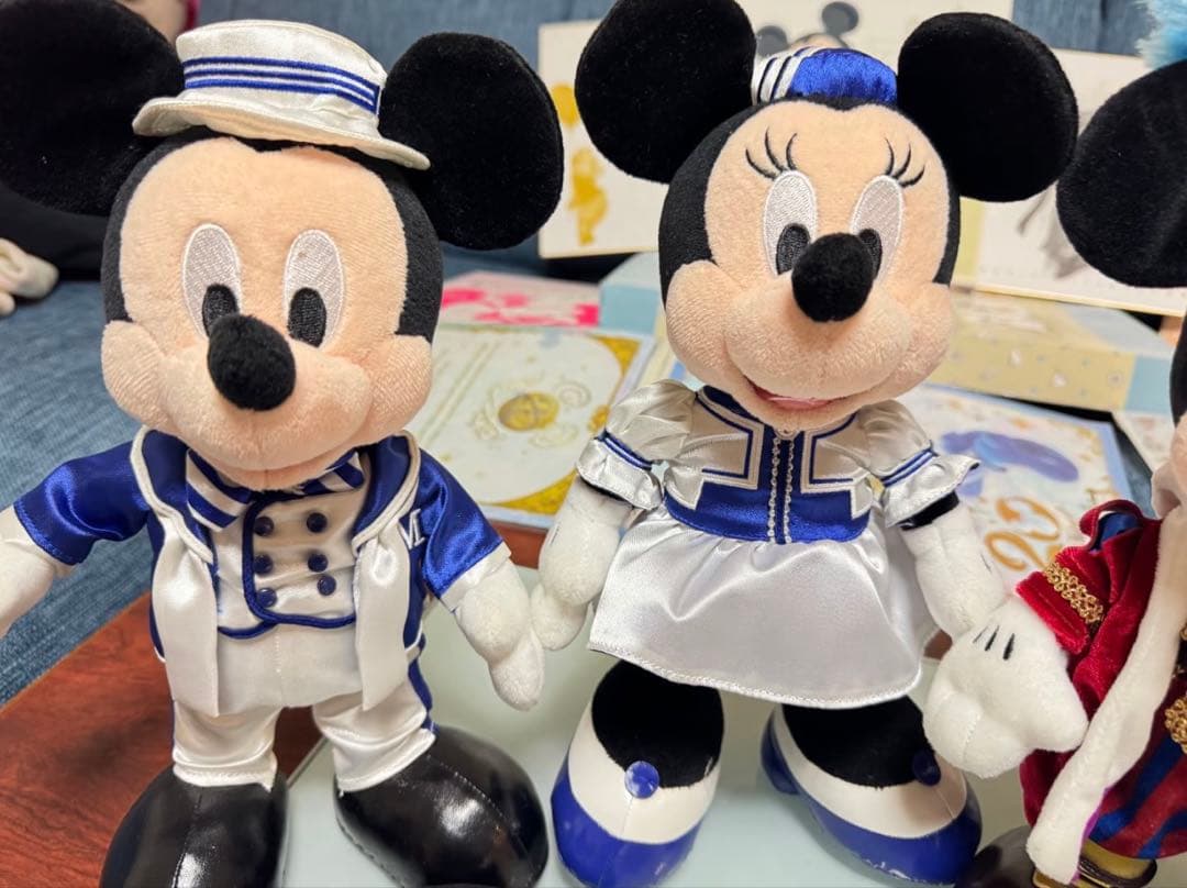 宿泊者限定 10点 東京ディズニーシー　ホテルまとめ　ミッキー&ミニーぬいぐるみ