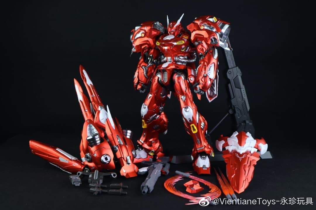 MOSHOW 永珍 1/72 ガーベラ・テトラ 改 朱雀 合金完成品 - メルカリ