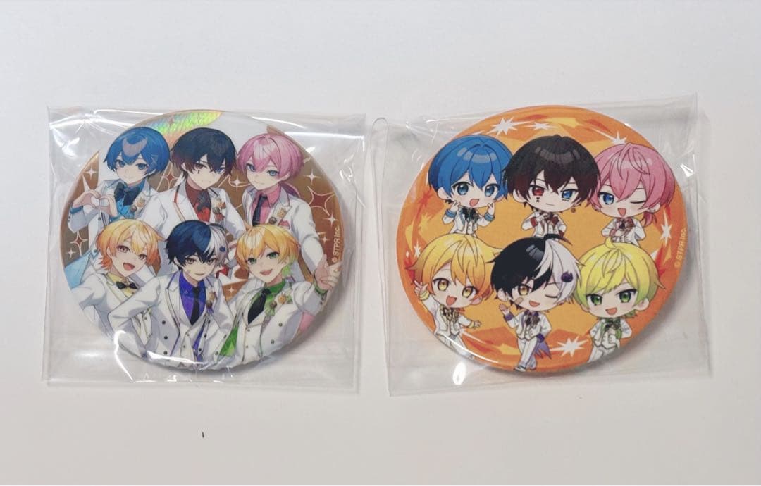 AMPTAK×COLORS 缶バッジ ぷりっつ