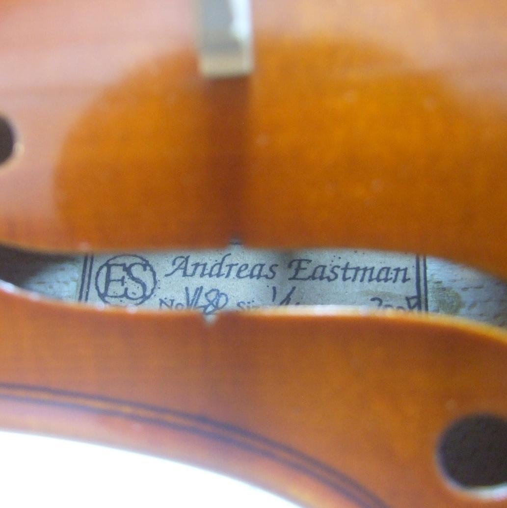 イーストマン バイオリン 1/4 VL-80 2008年 弓 ケース メンテ済