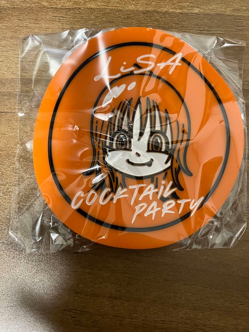 LiSA カクテルパーティーチェックシャツ & コースター セット