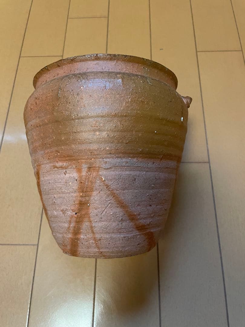 森陶岳 水差 種壺 たねつぼ 備前 寒風大窯 共箱あり