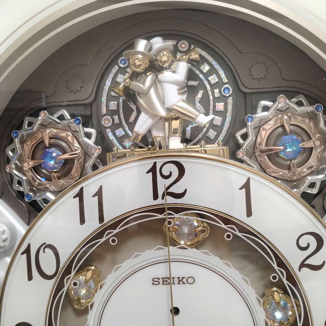 ✨美品✨ セイコー SEIKO からくり 電波 壁掛け時計 RE565H