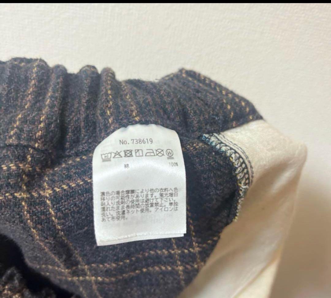 DENIMDUNGAREE デニムアンドダンガリー チェックボトムス 01