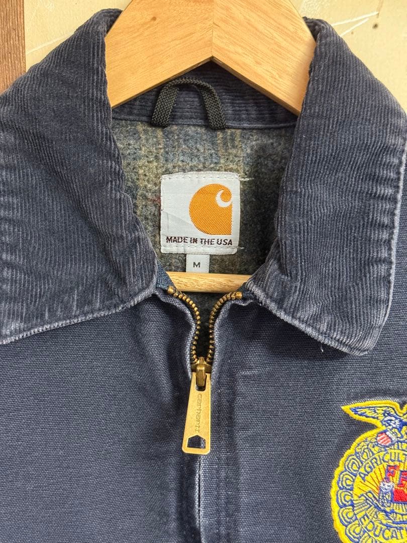 【人気】Carhartt FFA カーハートデトロイトジャケットM良い雰囲気