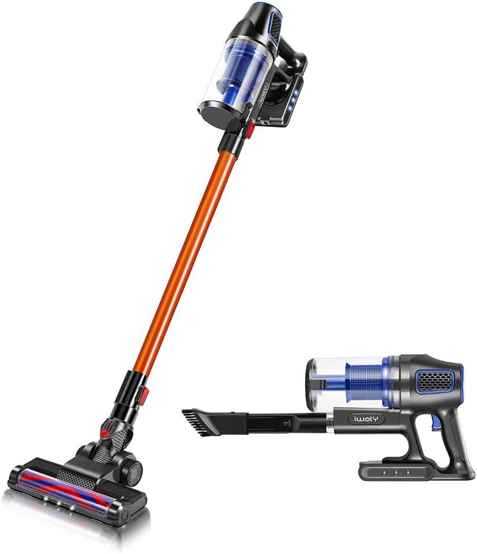 iwoly i9 サイクロン 掃除機 コードレス 11.5KPa 強力吸引