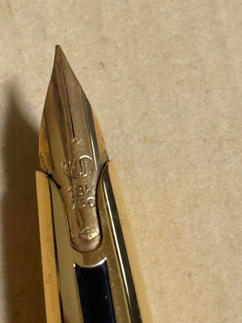 G*i様 PILOT 万年筆カスタム 743と18K 750 PLAQUE OR