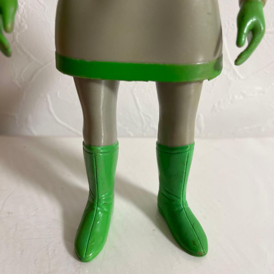 ⚠️貴重・激レア　トリプルファイター　グリーンファイター　面取れ　ソフビ　レトロ