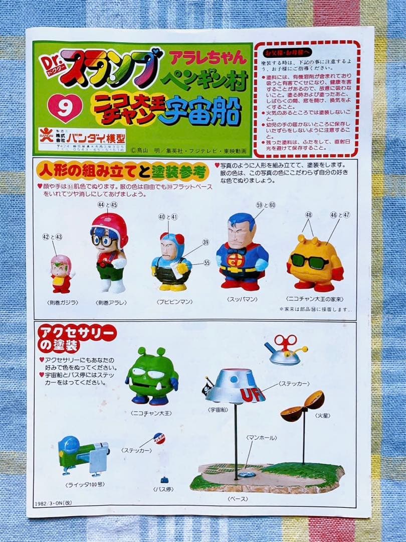 旧バンダイ模型 Dr.スランプ アラレちゃん ペンギン村 ニコチャン大王