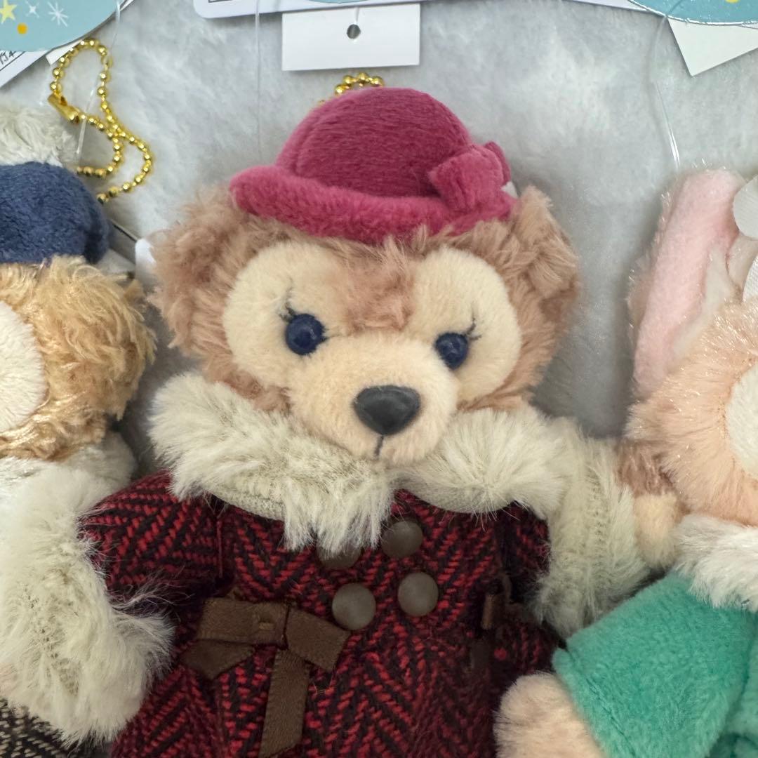 ダッフィーフレンズ　ぬいぐるみバッジ