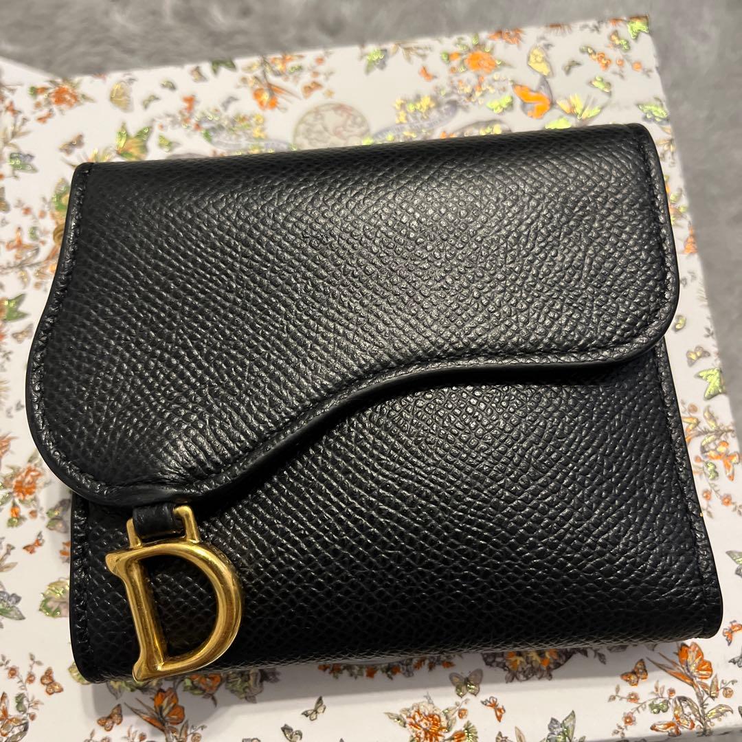 c*2様 【美品】ディオール　Saddle ロータスウォレット
