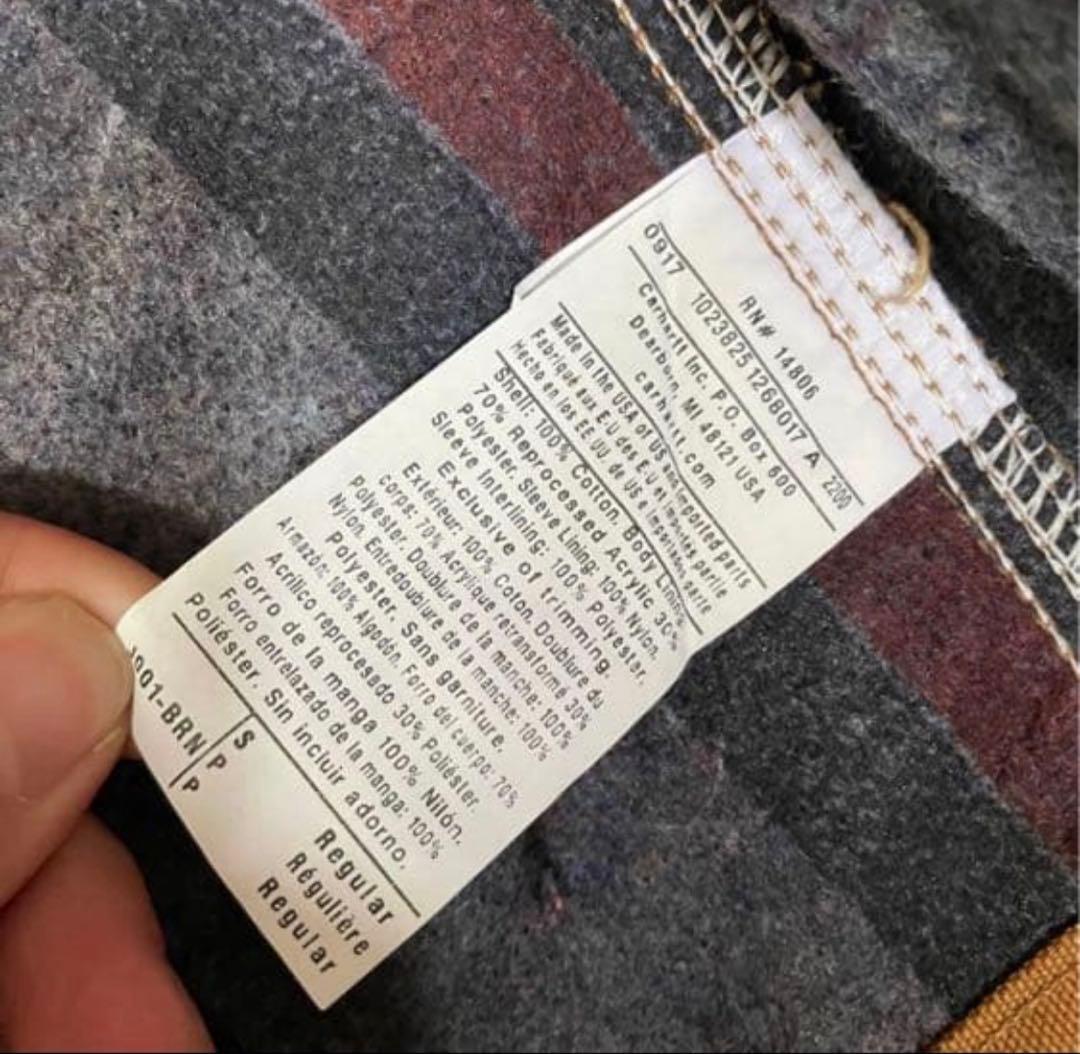 カーハート　USA製　デトロイトジャケット　S ※値下げ要相談