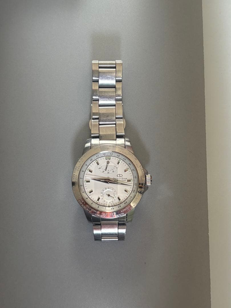 オリエントスター ワールドタイム 自動巻き時計 WZ0021FA