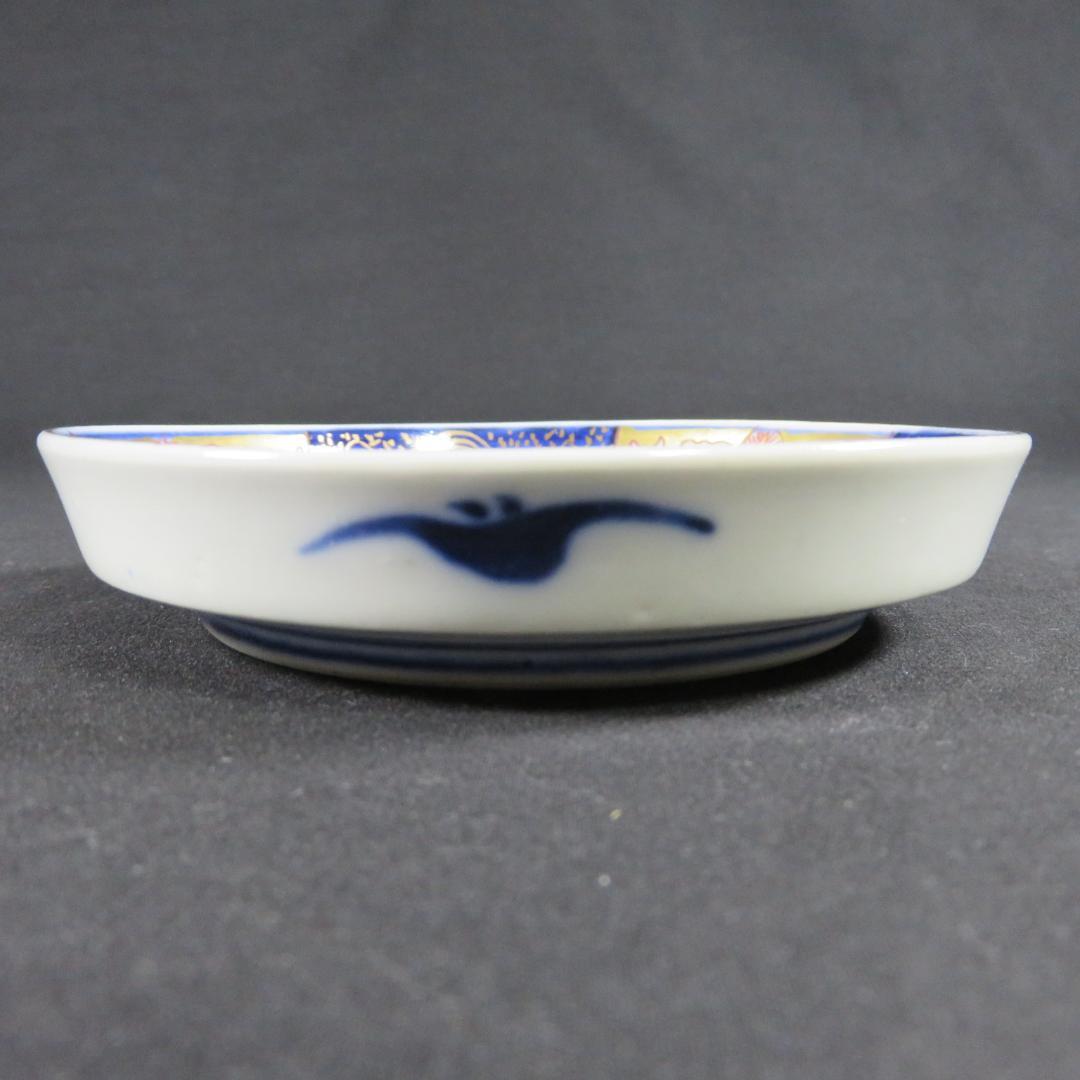 小皿 金彩 色絵 5枚 古伊万里 山水 取り皿 山 舟 - メルカリ