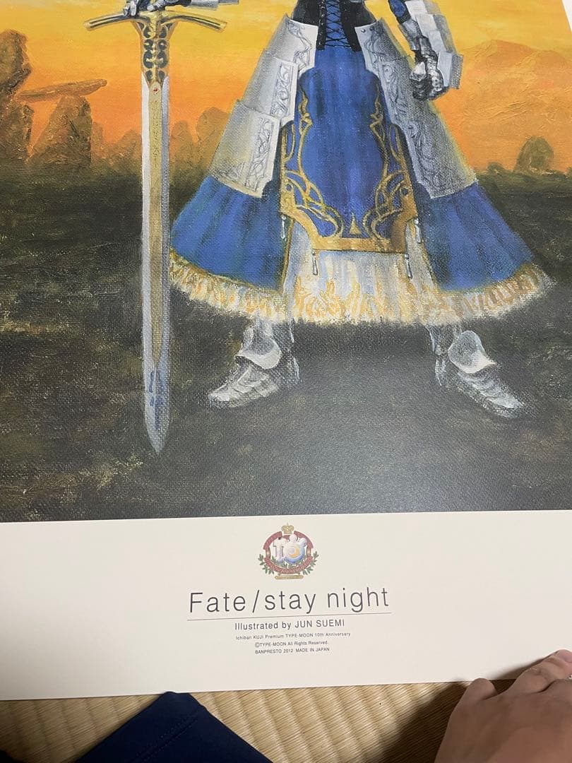 Fate セイバー　デカいポスターＢ1 (728×1030mm)