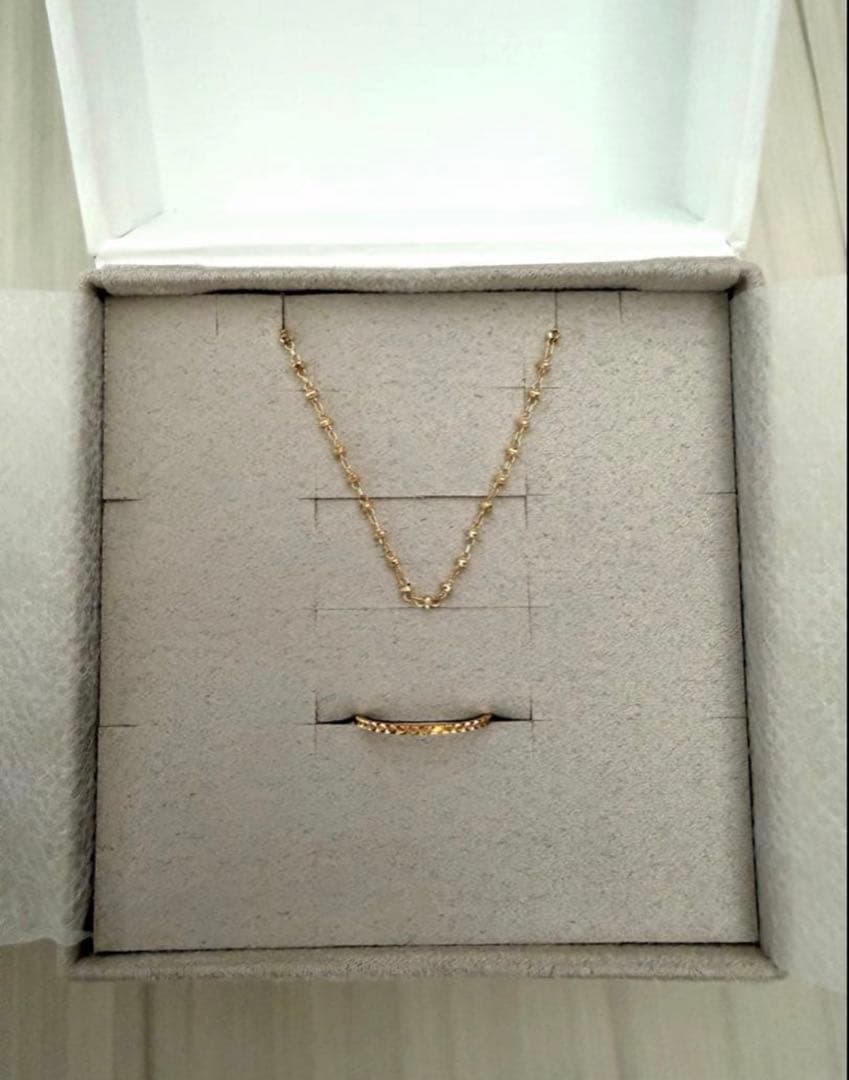 ころさん専用 ete K18YG エレガンスカットリング 5号 のみ