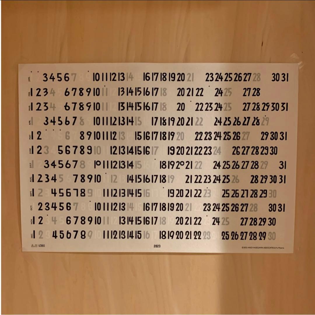 2026 長谷川昭雄 美山有 カレンダー AH トンボなし ※1/20まで販売