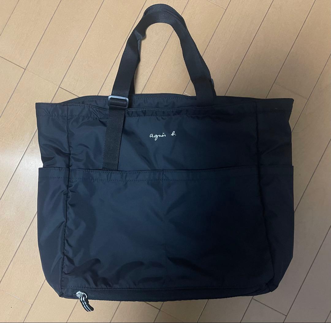 agnès b. ロゴ ペアレンツバッグ マザーズバッグ agnes b.｜ロゴ ペアレンツバッグ マザーズバッグ | Rakuten Fashion