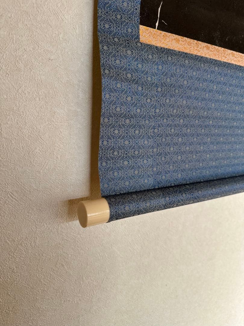 中国美術 寒山拾得 対幅 拓本？ 寒山寺 掛け軸 - メルカリ