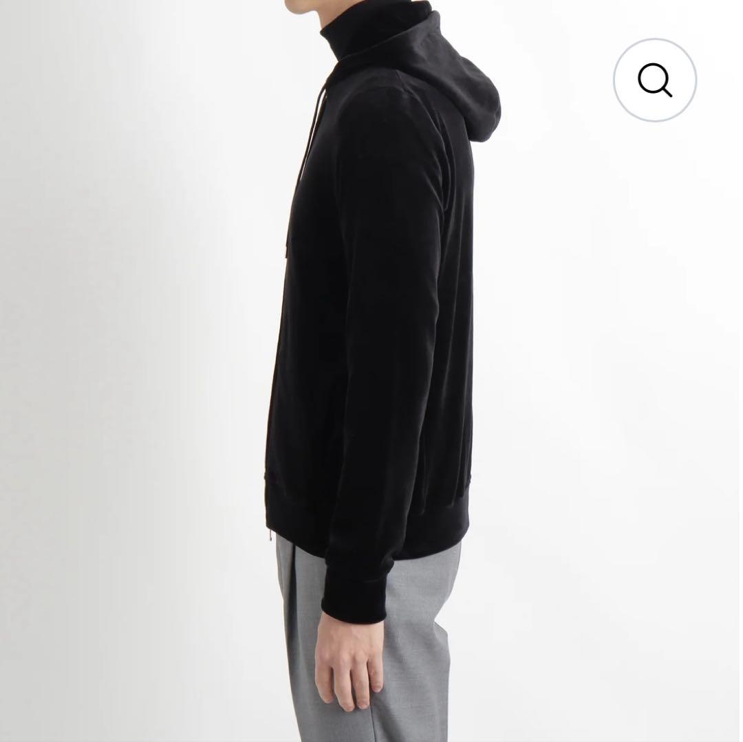 ＋CLOTHET クロスクローゼット ベロアフーディ