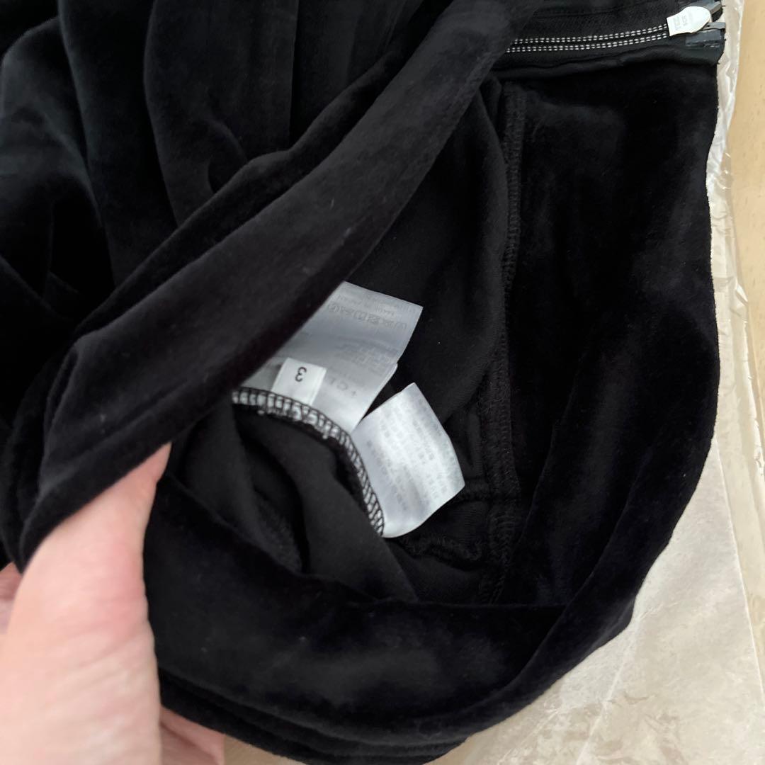 ＋CLOTHET クロスクローゼット ベロアフーディ