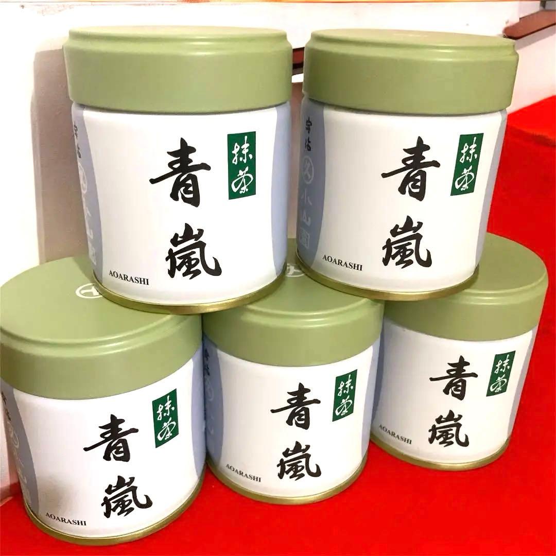 丸久小山園 抹茶青嵐40g缶5個